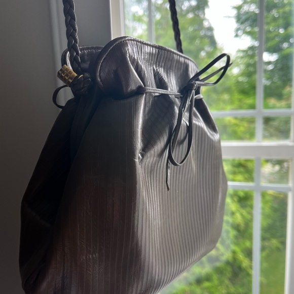 Vintage taupe/brown purse - Picture 3 of 4